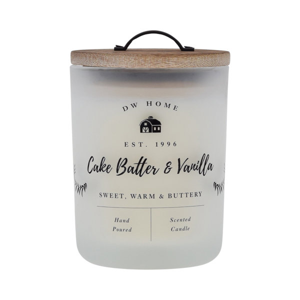 DWHome Cake Batter And Vanilla Scented Jar Candle Wayfair